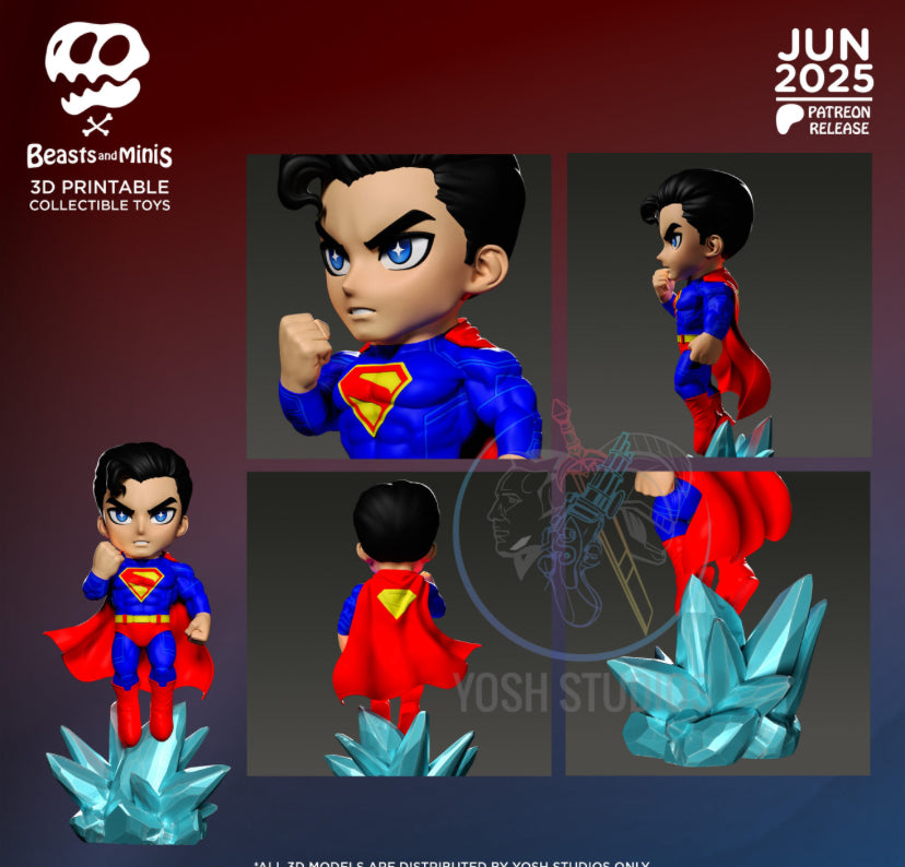 Beast & Minis 3D Printed Action Figures