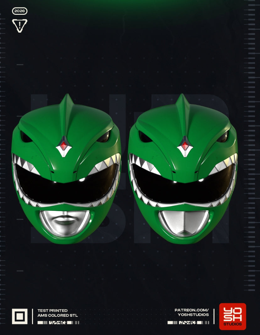 Green Ranger Wearable Helmet