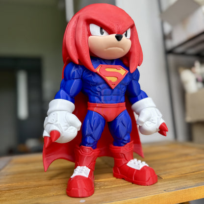 Knuckles Superman Figure