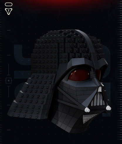 Brick Darth Vader Helmet