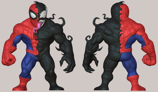 Venom Spider-Man Figure