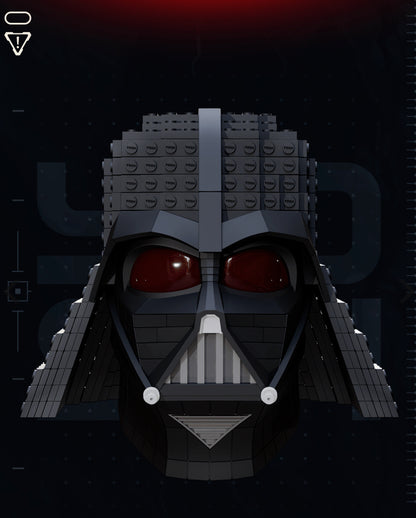 Brick Darth Vader Helmet