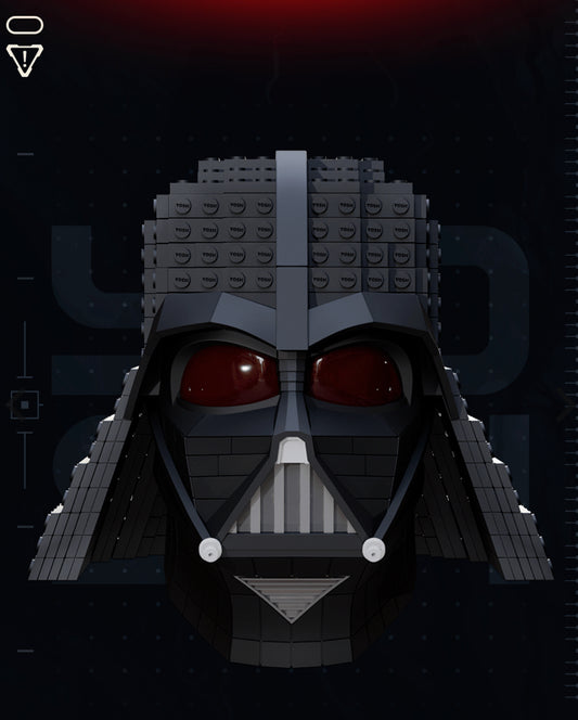 Brick Darth Vader Helmet