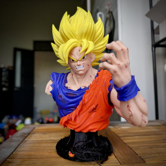 Goku Bust Statue