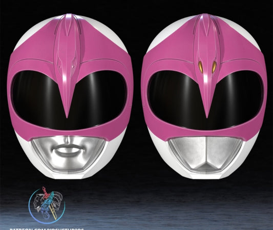 Pink Ranger Wearable Helmet