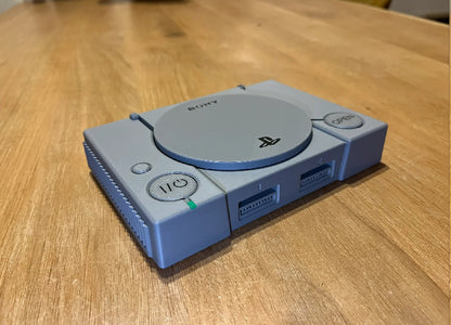PS1 Game Console Coaster Holder With Coasters Of Choice(6Min)