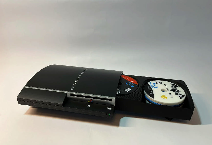 PS3 Game Console Coaster Holder With Coasters Of Choice(6 Min)
